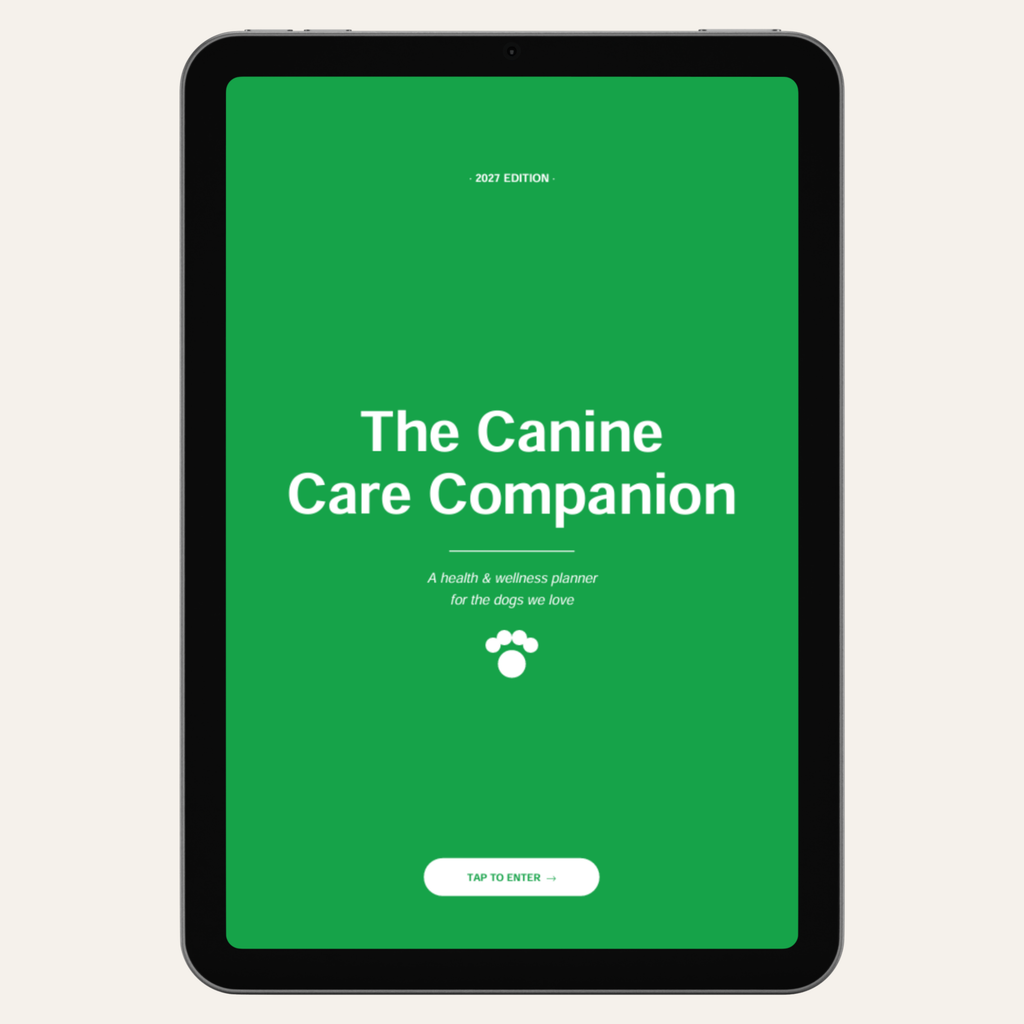 The Canine Care Companion 2027 | Digital Dog Health Planner | 136-Page Printable PDF | Vet Visits & Medication Tracker product