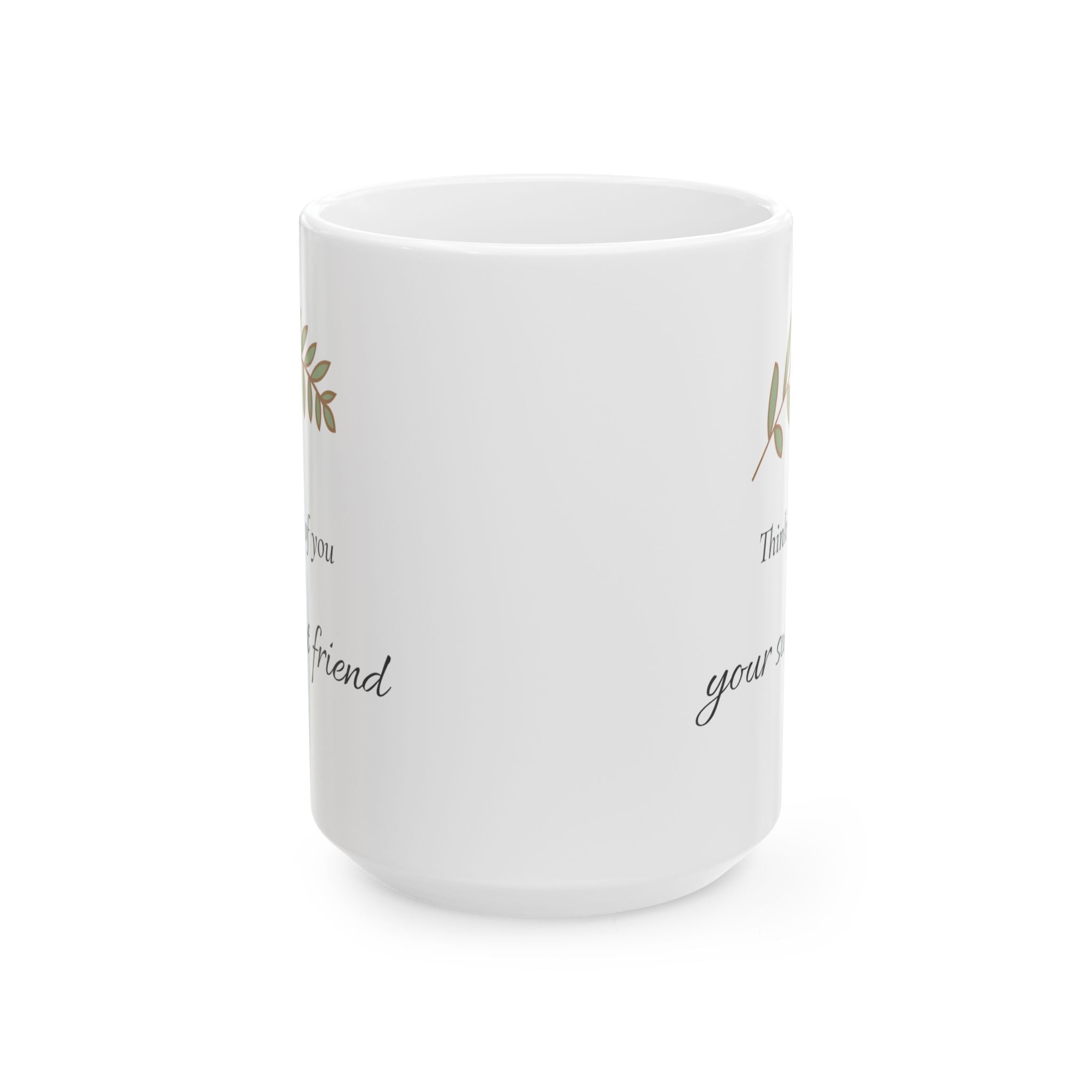 Thinking Of You And Your Sweet Friend Pet Sympathy Mug | Pet Loss Gift For Friend | Dog Cat Bereavement Mug | Pet Condolence Gift