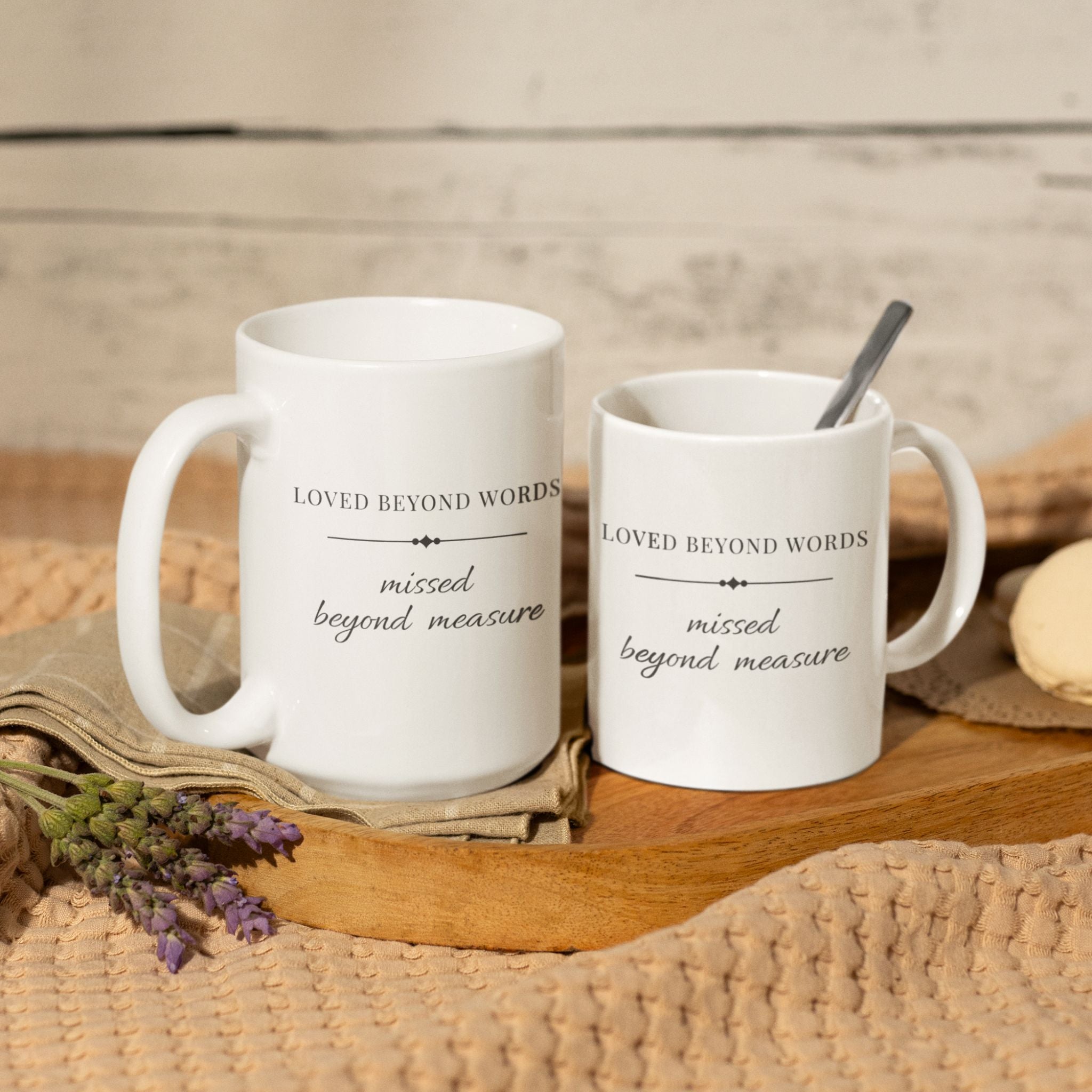 Loved Beyond Words Missed Beyond Measure Pet Memorial Mug | Pet Loss Sympathy Gift | Dog Cat Remembrance Cup Editorial Keepsake