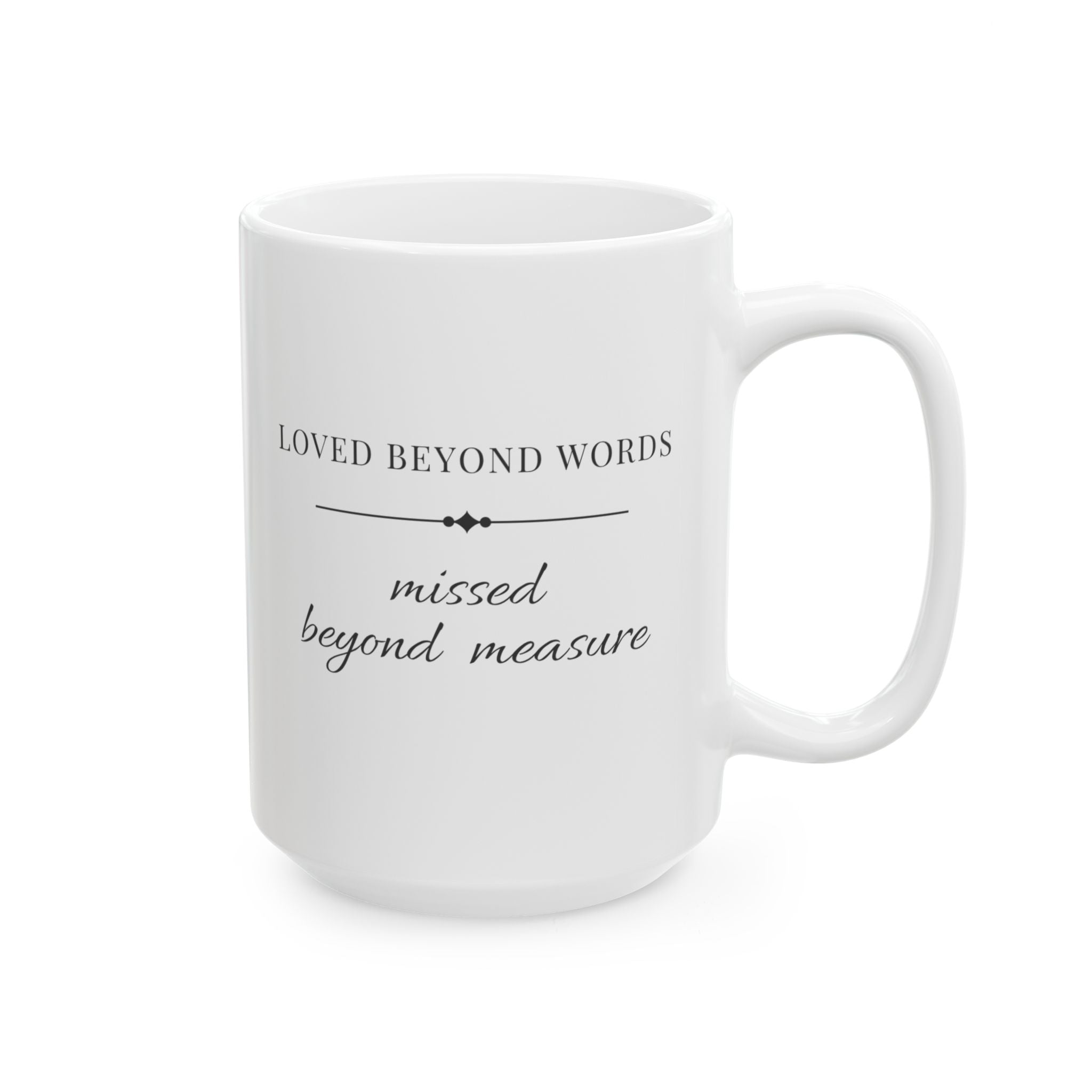 Loved Beyond Words Missed Beyond Measure Pet Memorial Mug | Pet Loss Sympathy Gift | Dog Cat Remembrance Cup Editorial Keepsake